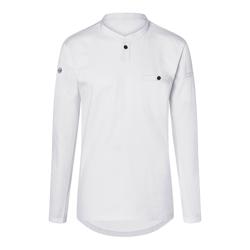 (6 stuks) KARLOWSKY | Lange Mouw Heren Werkshirt Performance - Wit - maat: L