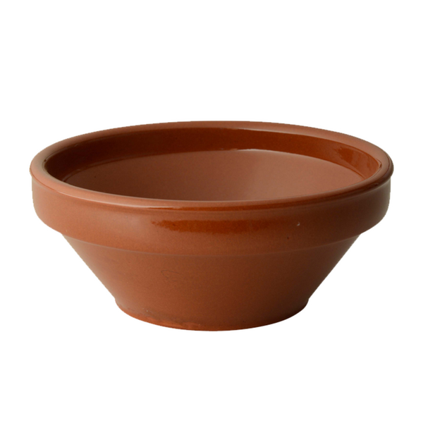 (6 peças) CLASSICO - Taça de sopa de tapas - Ø 15 cm - Castanho