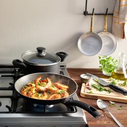 BALLARINI | Bologna Granitium Non-Stick Frying Pan – Ø 32 cm - Aluminium - Induction - Black