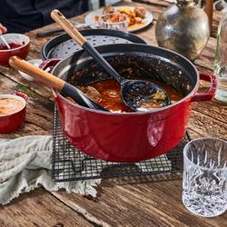 STAUB | LA COCOTTE - Cocotte - Ø 220mm - gjutjärn - Bordeaux