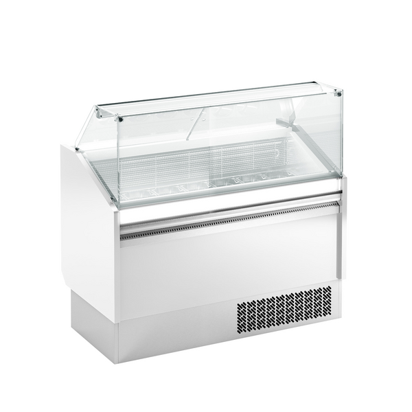 Glassbar – 1,31 x 0,67 m - vit