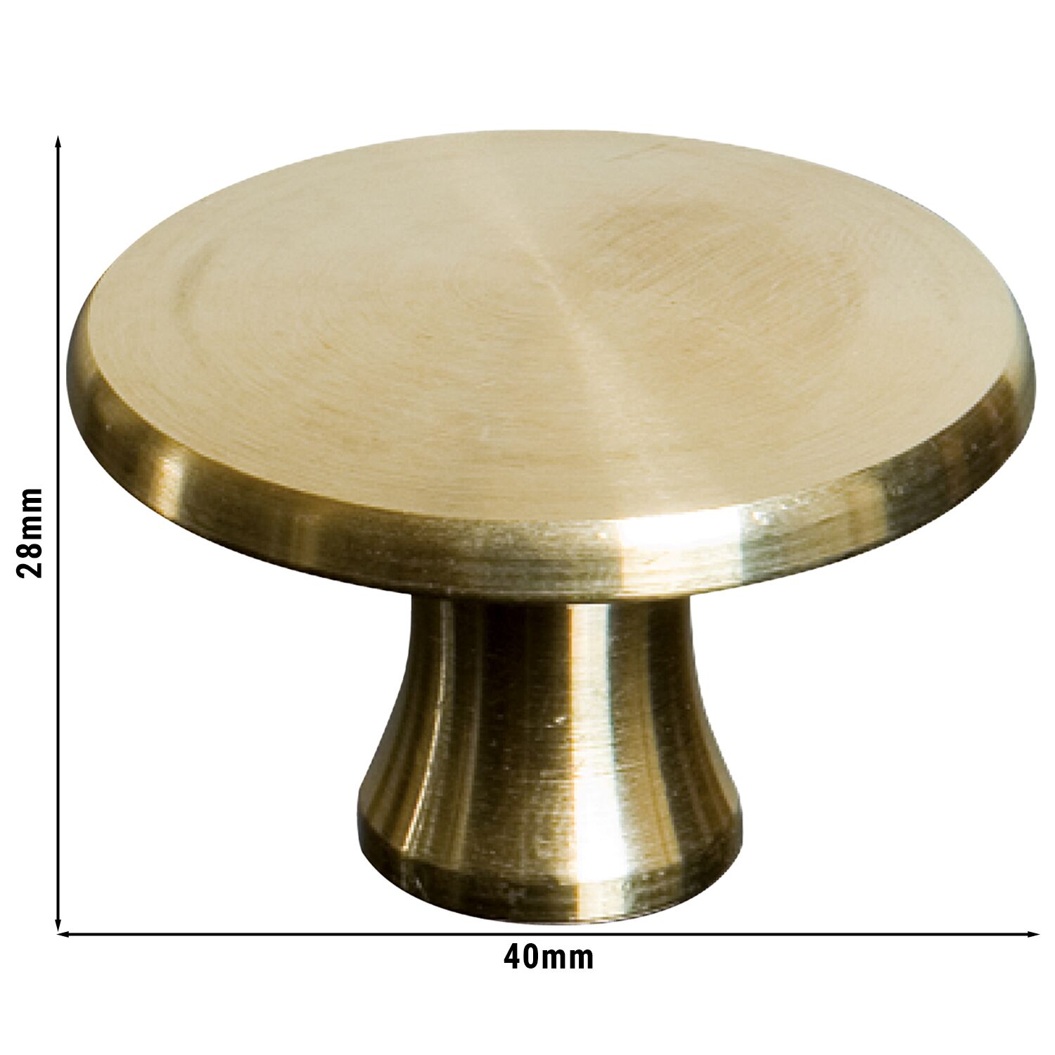STAUB | Bouton - rond - 40 mm - Laiton
