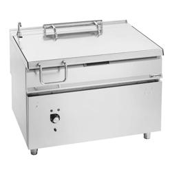 Elektrische kantelbare koekenpan - 120 liter - 14,4 kW - met motor