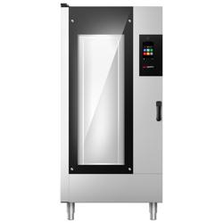Elétrico-Forno combinado - Táctil - Ecrã tátil - 20 GN 1/1 - incl. Sistema de lavagem, Sonda de temperatura & Carro GN
