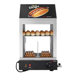 Hot Dog Steamer / Hot Dog Warmhaltevitrine - 1,2 kW