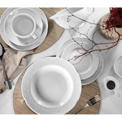 (24 Stück) CLASSICO - Dessert-/ Salatschale - Ø 180mm - Weiß