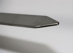 (50 unid) Espeto de churrasco - Plano tipo Adana - 3mm; 60cm; 19mm