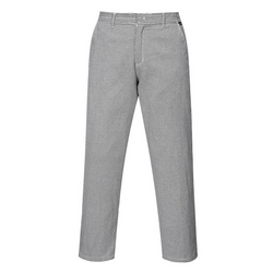 Unisex kockbyxor - svart/vit - storlek: M