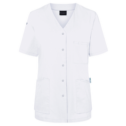 (6 pezzi) KARLOWSKY | Tunica da donna a maniche corte Essential - Bianco - Taglia: 38