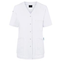 (6 stuks) KARLOWSKY | Korte Mouw Dames Tuniek Essential - Wit - maat: 52