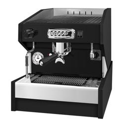 Máquina de café expresso "Eminence" - 1 grupos - com visor digital - incl. Sistema de pré-infusão & 1 lança de vapor - Preto