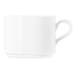 (6 pezzi) SELTMANN WEIDEN | Tazza da caffè al latte - 0,25 litri - Bianco