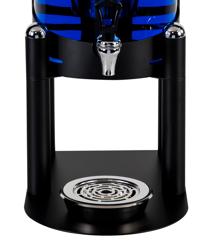 BLACK LINE Juice & Beverage Dispenser 7 litres – Black Finish - Stainless Steel - Removable Lid