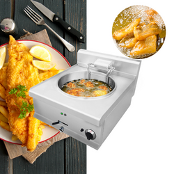 Friteuză electrică pentru pește - 25 litri (15 kW)