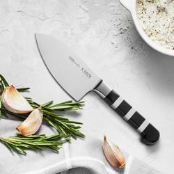 F. DICK | 1905 Herb & Parmesan Knife – 12 cm Blade - Black/Silver Handle