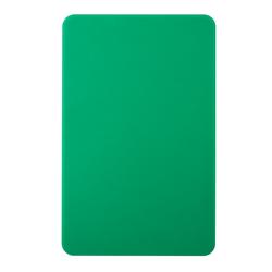 Snijplank - 325x530mm - Dikte: 20mm - HACCP-conform - HDPE 500 - Groen - Vaatwasmachinebestendig