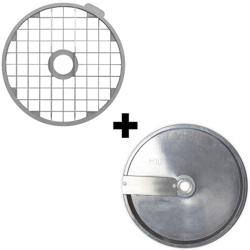 (2 pieces) Dicing Grid & Blade Set for Vegetable Cutter GSE300 – 20×20 mm cubes, approx 20 mm thick