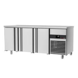 Commercial Counter Fridge PREMIUM - 1865x700mm - with 3 doors - capacity 474 litres