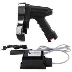 TANDIR® | Elektrisch kebabmes II 140 - incl. 2 messen, slijpsteen, kabel & tafelvoeding