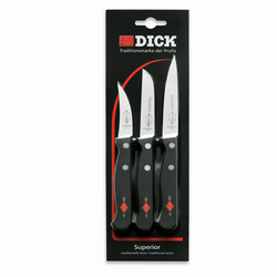 F. DICK | Superior - set di coltelli, 3 pezzi.