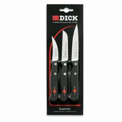 F. DICK | Superior - set di coltelli, 3 pezzi.