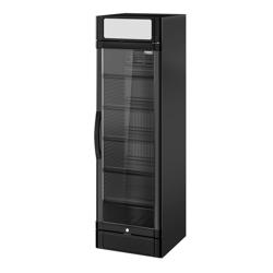 Drankenkoelkast - 595mm - 347L - 1 glasdeur & LED-interieurverlichting - zwart