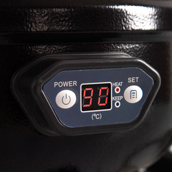 Soepwarmer - 9 liter - Digitaal - Zwart