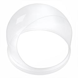 Pokrywa do maszyny do waty cukrowej - 532x532x345mm - akryl - kompatybilny z ZWJ950, ZWJ950E i ZWJ950S