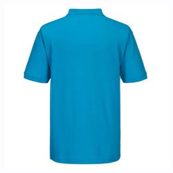 (5 adet) Erkek Polo Yaka Tişört - Su Mavisi - Beden: XL