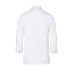 KARLOWSKY | Basic Double-Breasted Chef Jacket with Press Studs – White - Size 4XL