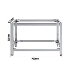 Combi Oven Stand – for BKDV865-2SM/BKDV705-2SM/HV705-1TL/HV865-1TL - 930×740×800 mm, No tray rails
