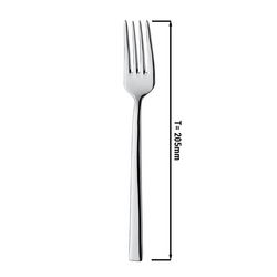 Middag gaffel Giancarlo - 20,5 cm - sæt af 12