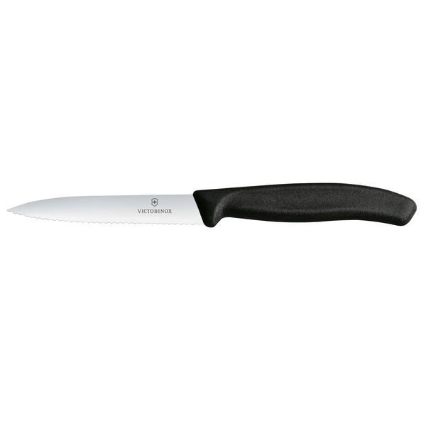 VICTORINOX | SWISS CLASSIC - Paring knife with serrated edge - Blade: 100mm