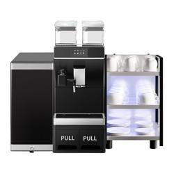 Macchine da caffè superautomatiche - 1,3 kW - touchscreen da 5 pollici - incl. scalda tazze e frigo per il latte