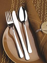 (12 stuks) Dinermes Mila - rvs 18/10 - 221mm