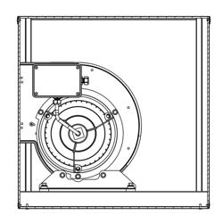 Airbox Ventilatorbox - 1600 m³/uur - 230V