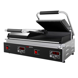 Parrilla digital de contacto 0,57 m parrilla en la parte superior e inferior
