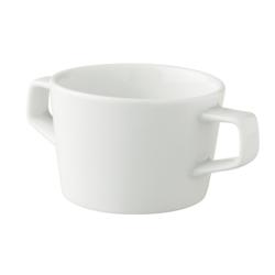 (6 pz) WHITE DELIGHT - Tazza da brodo - Ø 100mm - 300ml - Bianco