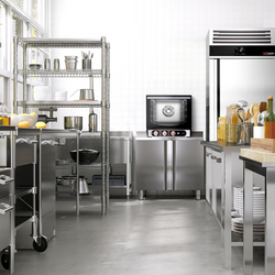 Heteluchtoven KOMPAKT - met stoomfunctie - Handmatig - incl. 4 bakplaten 450x340mm