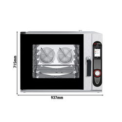 Bakkerij combisteamer - Touch - 4x EN 60x40 - incl. wassysteem