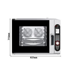 Four mixte de boulangerie – Touch – 4x EN 600 × 400 – incl. système de lavage