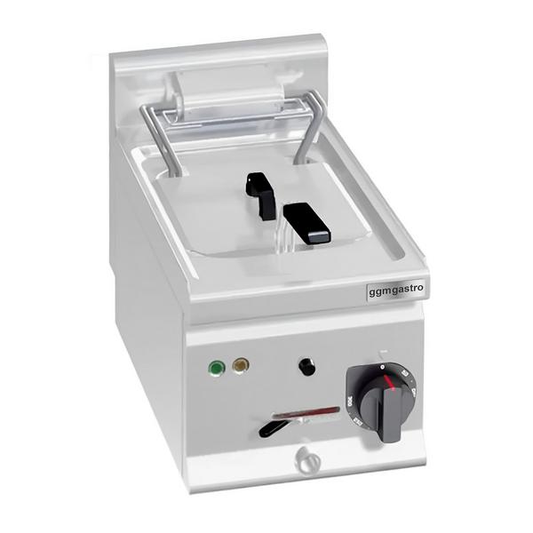 Commercial Countertop Electric Fryer - 10 litres - 6kW - Manual - with drain tap