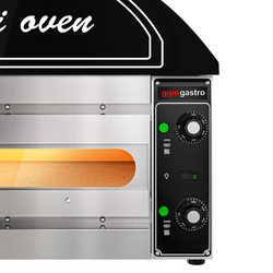 Horno para pizza 1x 34 cm – negro