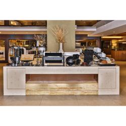 Dispensador de miel con soporte para panal - Negro - para buffet