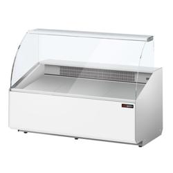 Banco gastronomia professionale serve-over - 1568x979mm - 324 L - Pannello frontale Bianco