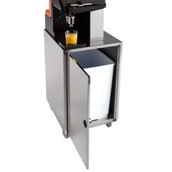 Electric Orange juicer - Silver - with Tap, Cleaning Mode & Base	