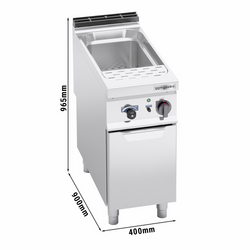 Cozedor de massa industrial elétrico 40 litros (10 kW)