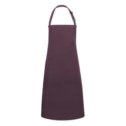 (6 stuks) KARLOWSKY | Slabbenschort met zak Basic - Aubergine