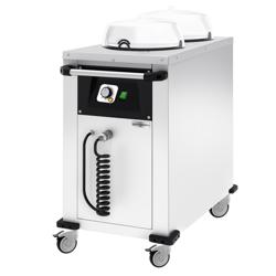 Commercial Heated Plate Dispenser - on Castors - 100 Plates