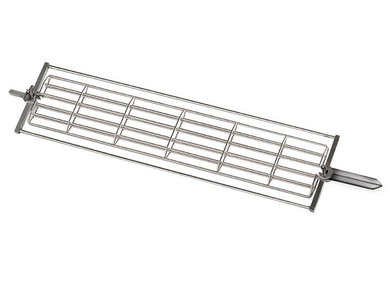 Commercial Chicken Basket for Rotisserie Grills – Fits GHKM Series - Stainless Steel